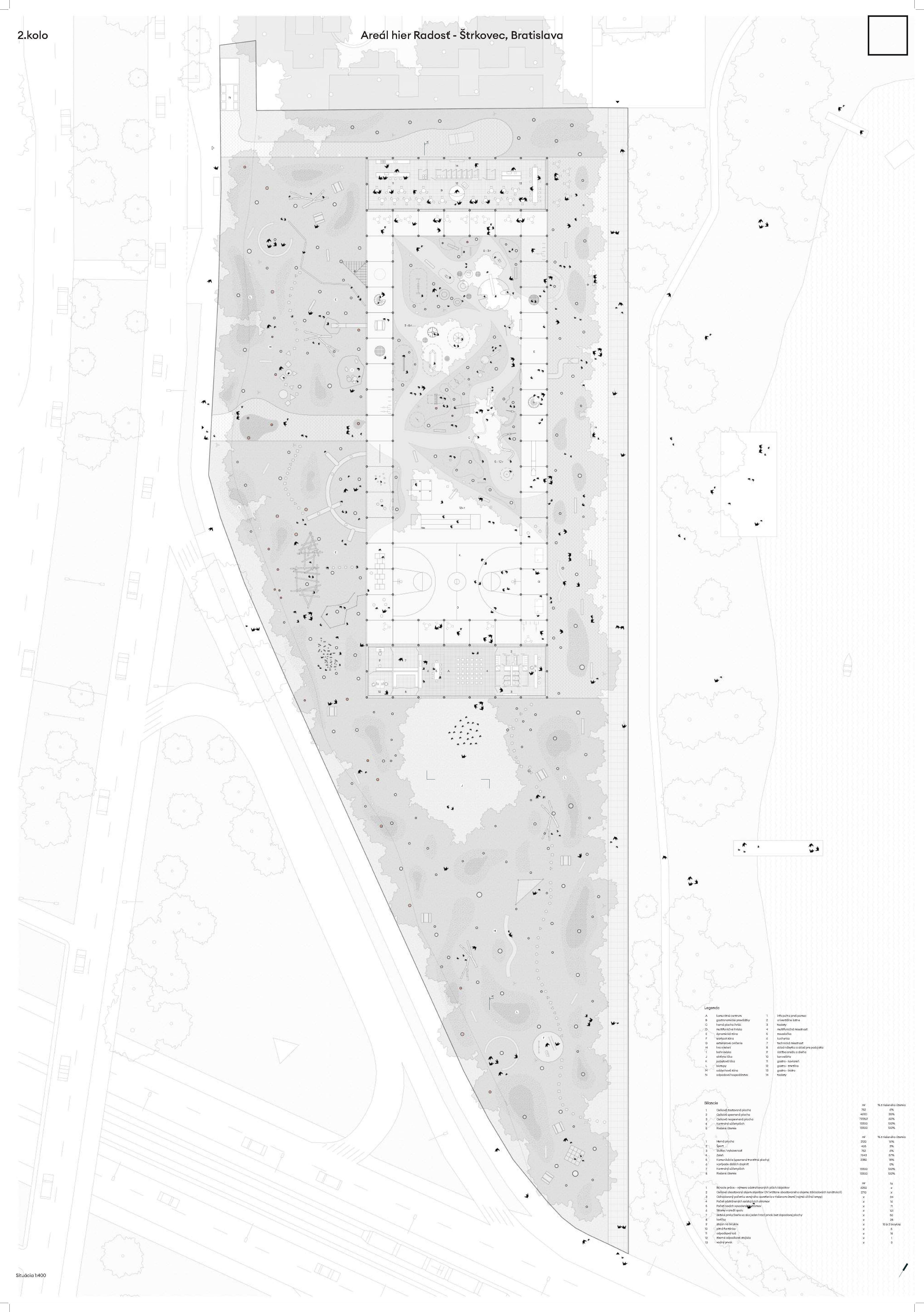 Víťazný návrh Kuklica Smerek Architekti, panel 1