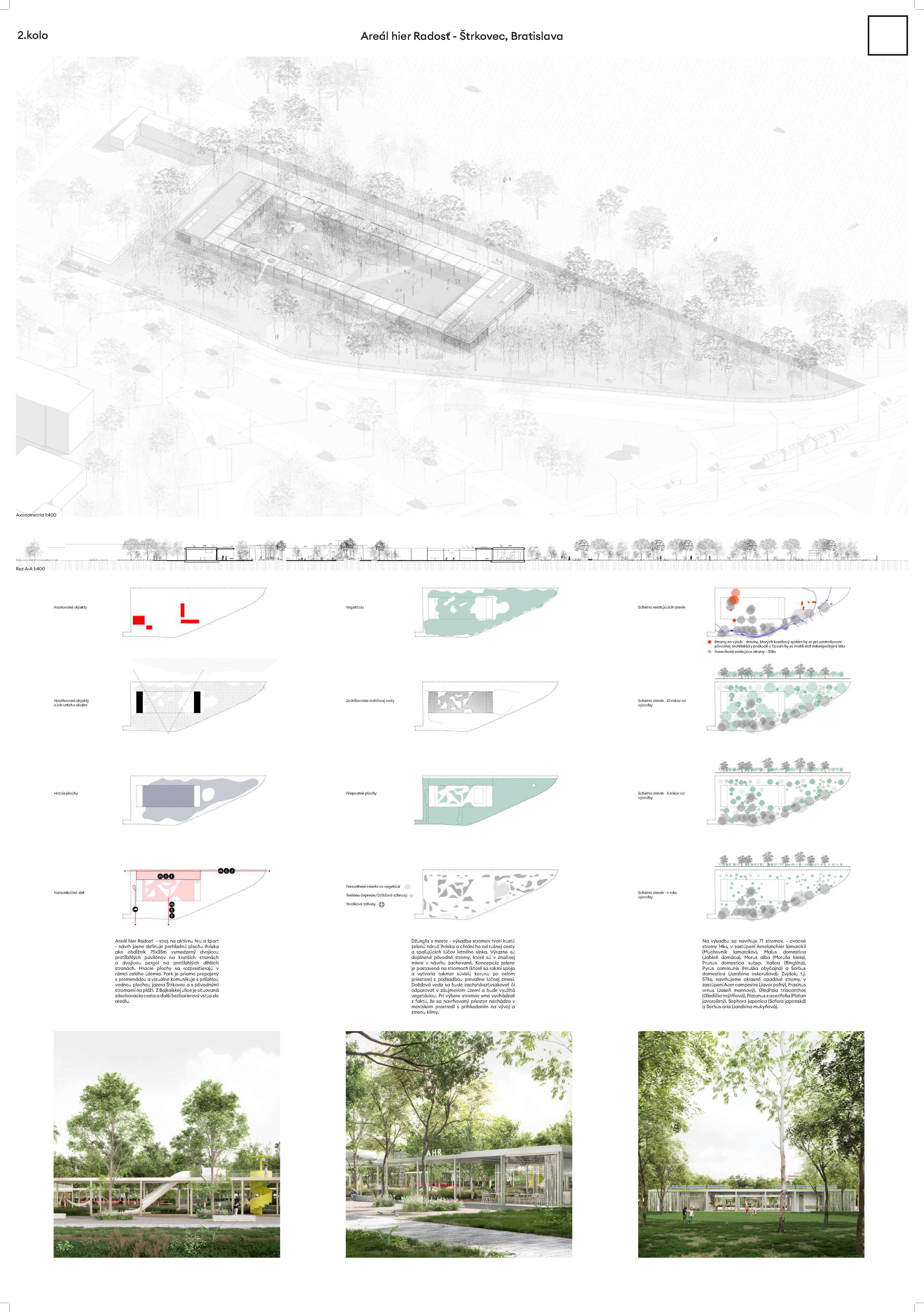 Víťazný návrh Kuklica Smerek Architekti, panel 2